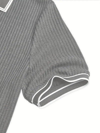 Noëlle™ | Polo élégant à manches courtes