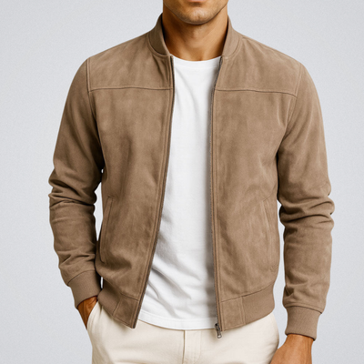 Jean | Veste en suède