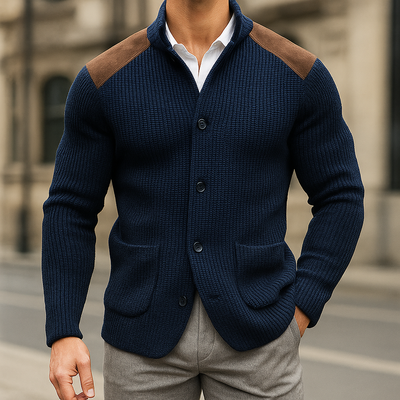 Le Blazer Léon Maille Texturée