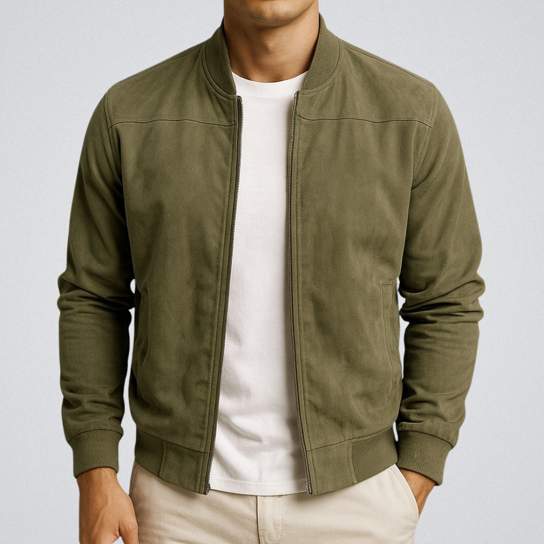 Jean | Veste en suède