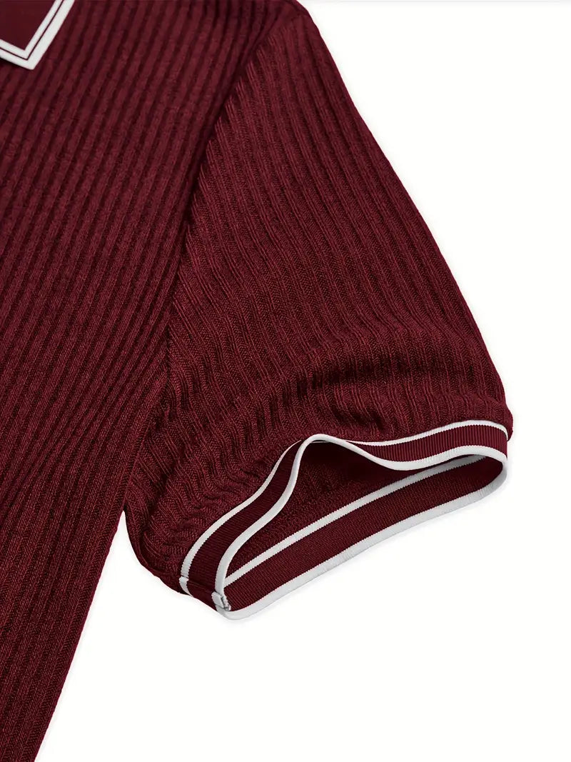 Noëlle™ | Polo élégant à manches courtes