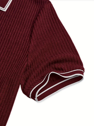 Noëlle™ | Polo élégant à manches courtes