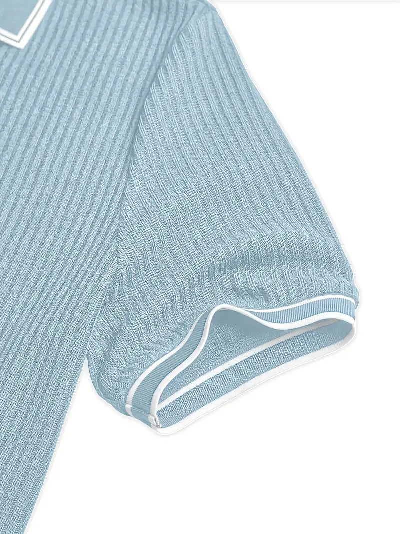 Noëlle™ | Polo élégant à manches courtes