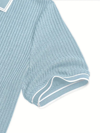 Noëlle™ | Polo élégant à manches courtes