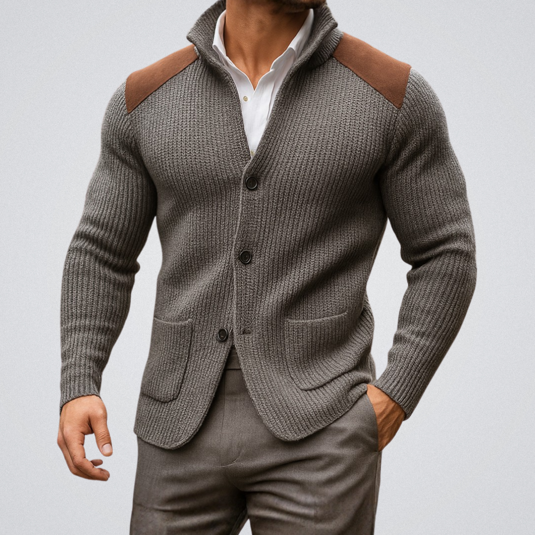 Le Blazer Léon Maille Texturée