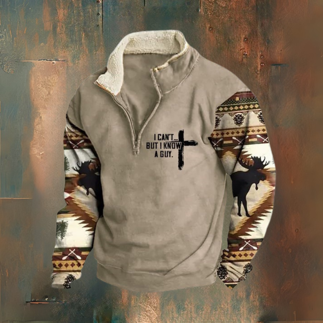 RODEO — Veste demi-zip d’automne-hiver