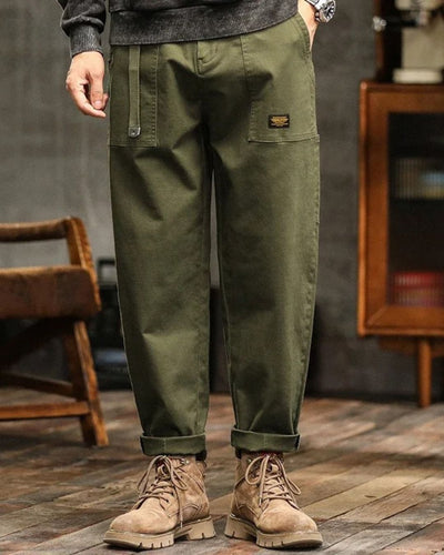 ROSSI ROMA | PANTALONI CARGO CLASSICI